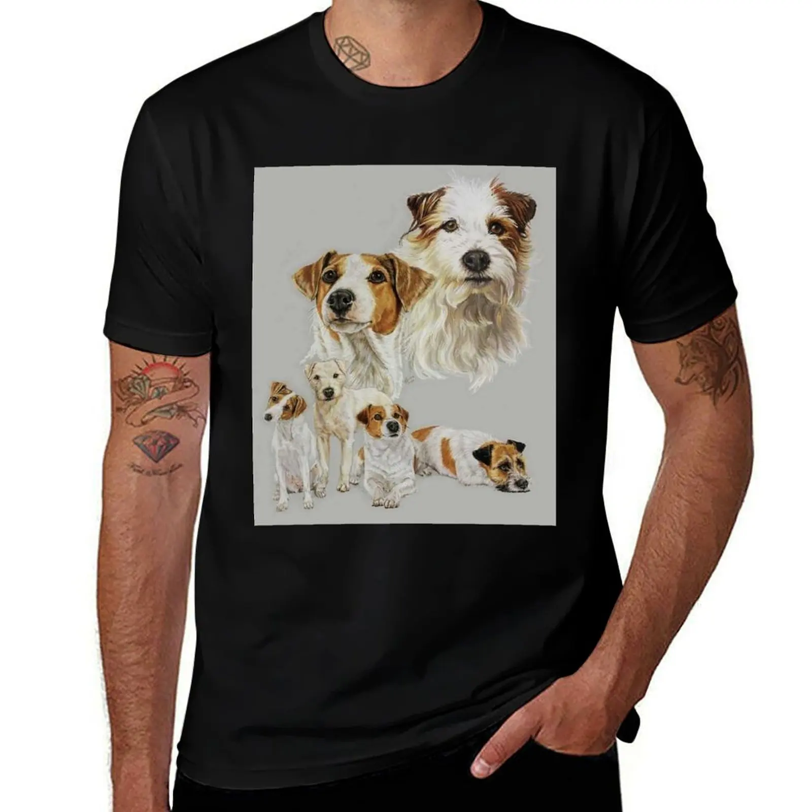 

man Terrier Jack men for t for designer Russell T-Shirt t t man anime shirts man shirts shirt Gallimaufry