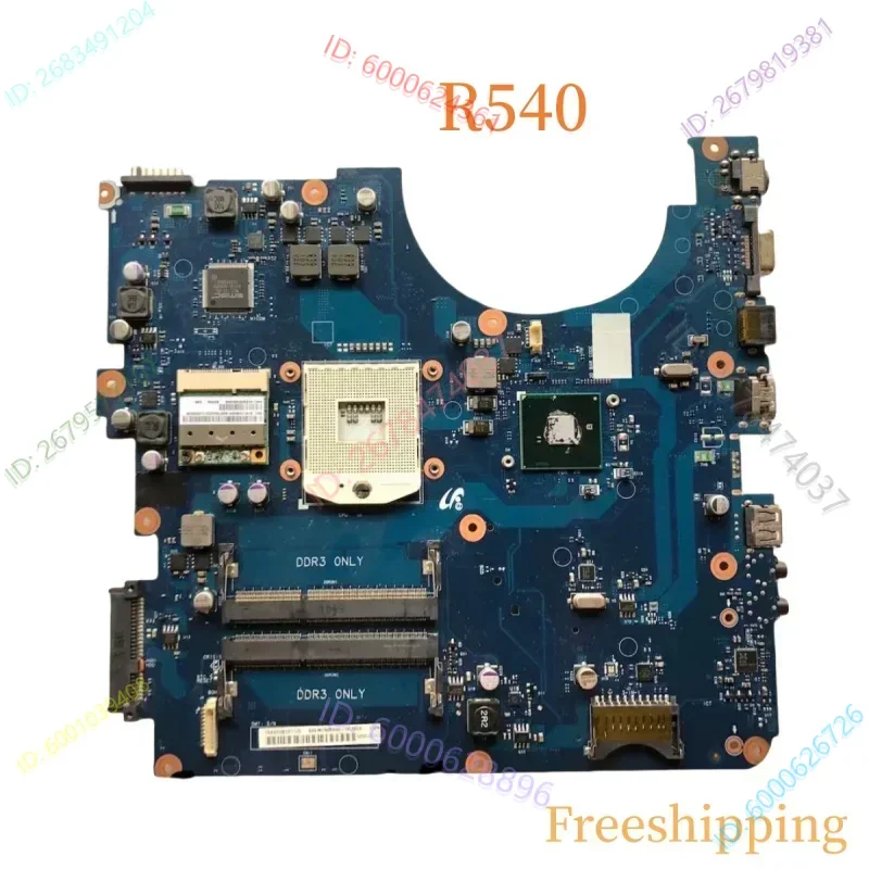 

BA92-06785A For Samsung NP-R540 R540 Laptop Motherboard BREMEN-C BA41-01219A BA92-06785B Mainboard 100% Tested Fully Work