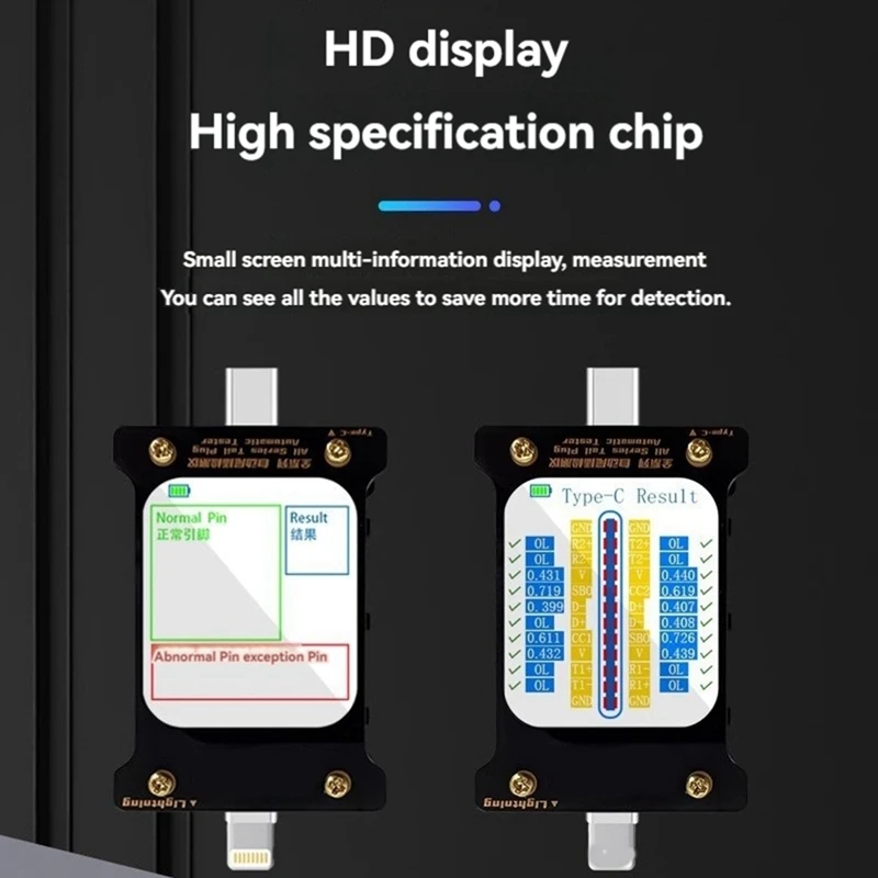 Automatic Tail Insertion Detection Tester For Iphone Android For Apple Interface Type-C Huawei Xiaomi All Model Repair