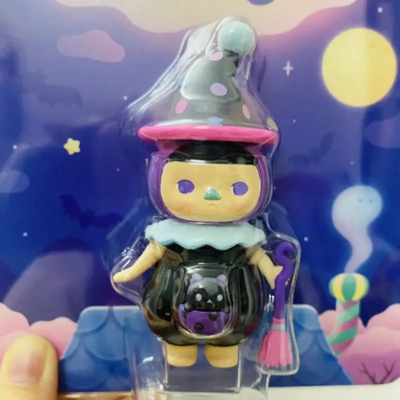 

Popmart Pucky Witch Baby Elevator Kawaii Action Anime Figure Cute Ornaments Figurines Model Dolls Gilrs Gifts Model Toys Hobbies