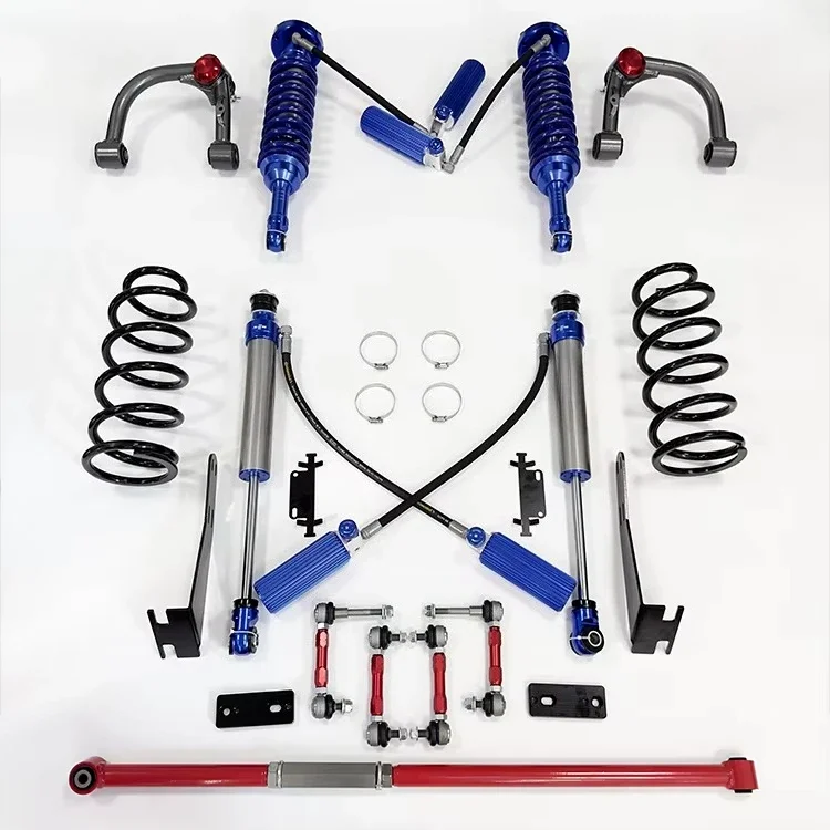 Land Cruiser150 Front and Rear Nitrogen Shock Absorber 4x4 Off-road Adjustable Suspension System