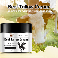 YOUNGCOME Beef Tallow Honey Cream - Deep Hydration, Brightening & Rejuvenation, Nourishing Moisturizer for Women, Redness Repair