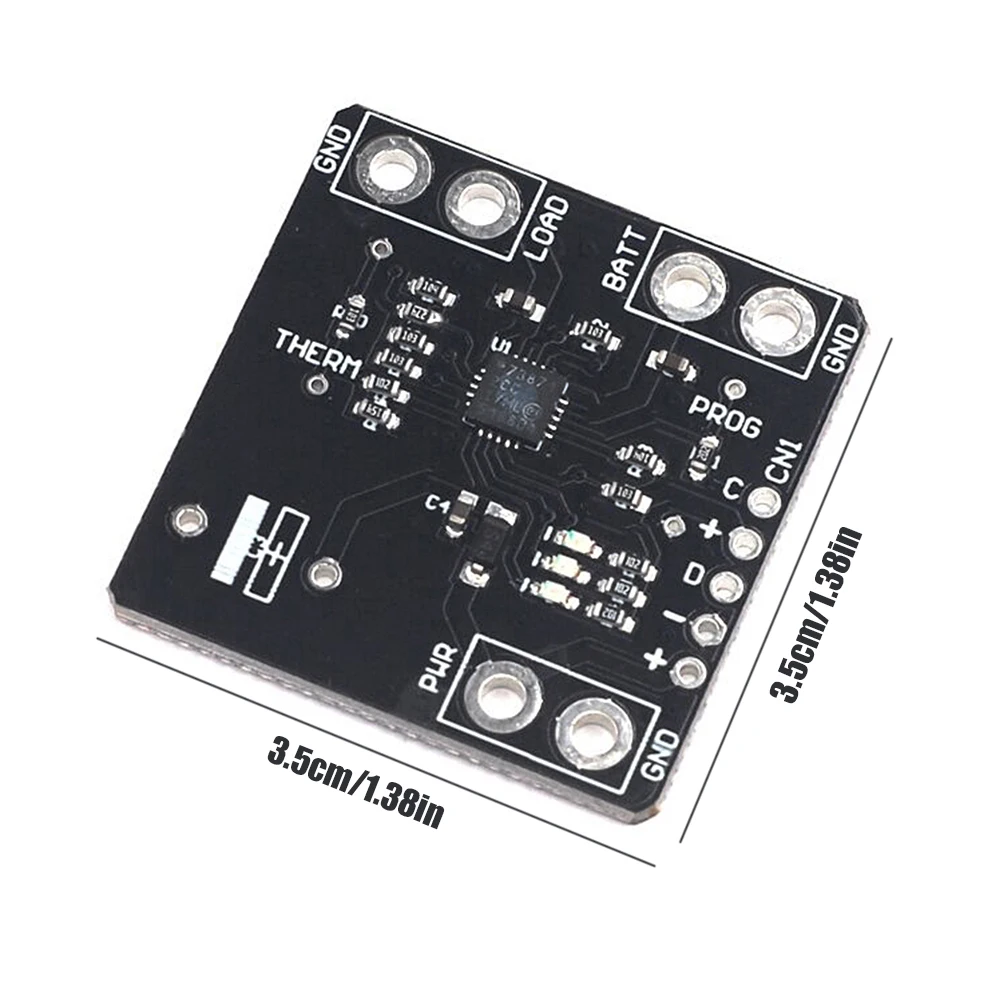 MCP73871 ポリマー充電器ボード 4.2V 1A バッテリー管理充電モジュールボード USB ソーラー リポリ リチウムイオン統合システム