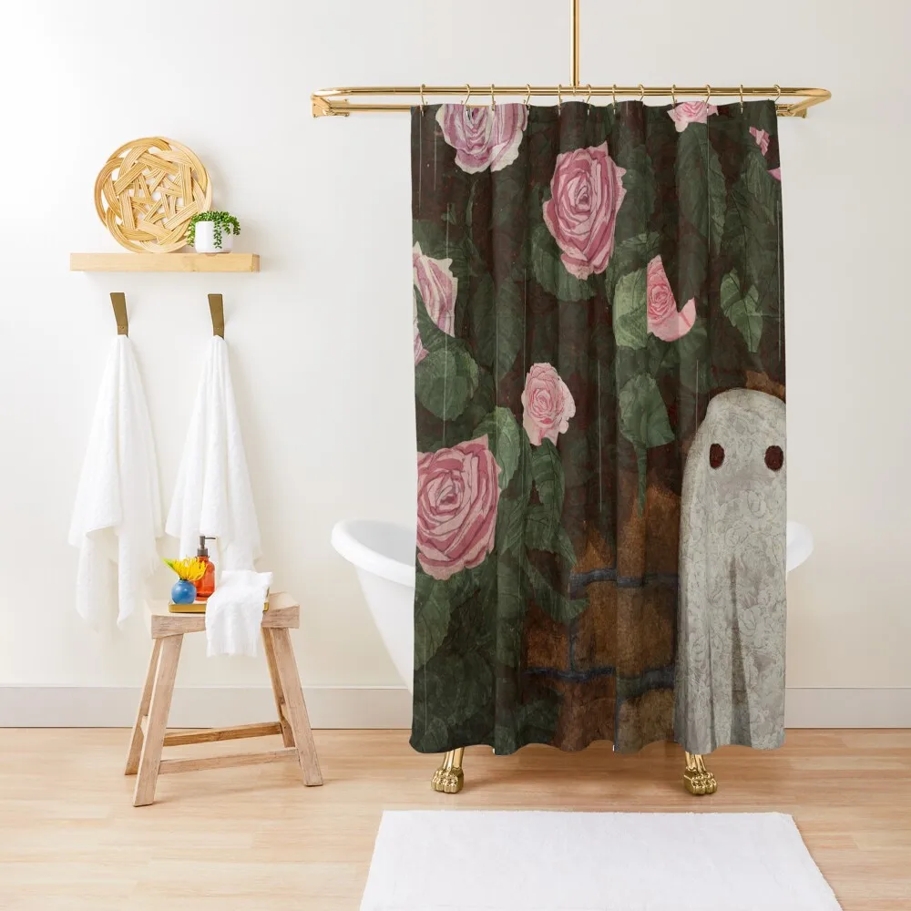 

Rose Ghost Shower Curtain Bathroom Deco For Bathrooms With Beautiful Designs For Bathroom Shower Shower Set Curtain