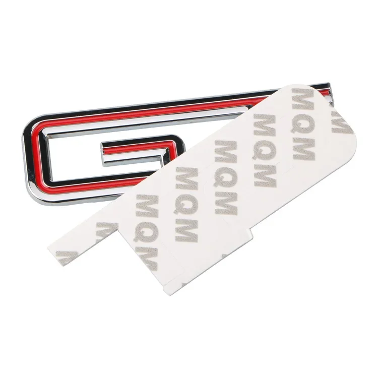 1 Pcs 3D GT Car Badge Emblem Sticker Decals for GT BMW KIA Forte Optima Picanto Stinger Renault Mondeo Peugeot Hyundai