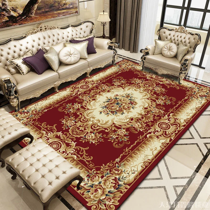 

European Style Living Room Decoration Carpet High Quality Rugs for Bedroom Hotel Large Area Carpets Lounge Rug Home Decor Mat
