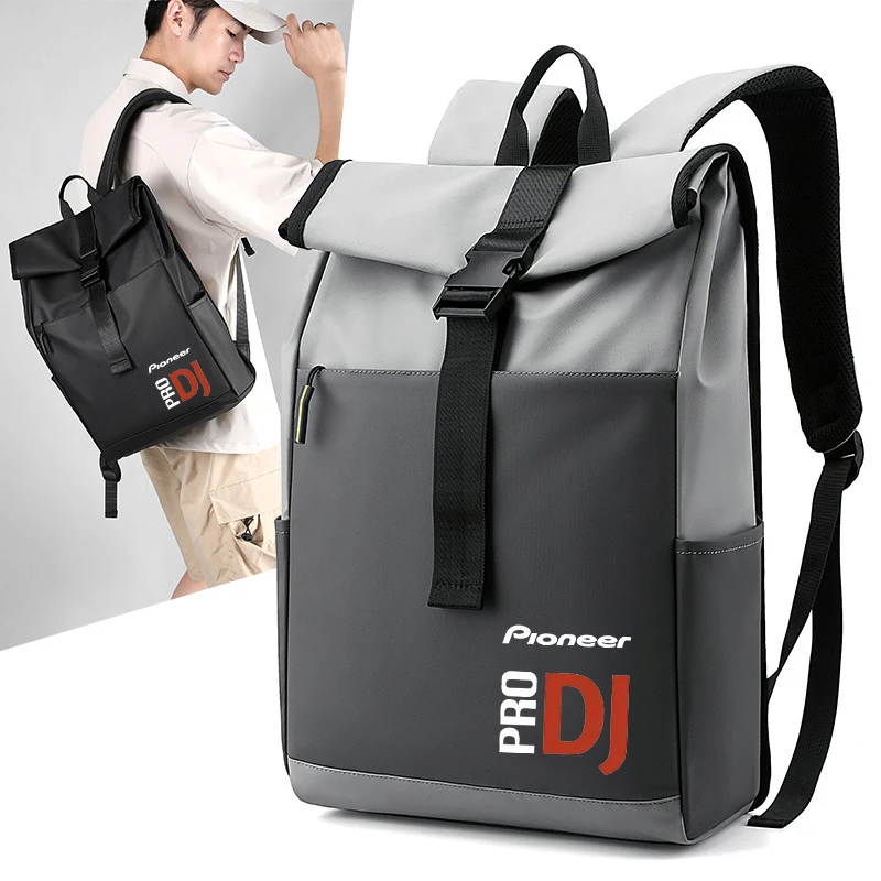 

2025 Pioneer Pro Dj Backpack Men's Large-capacity Casual Travel Leather Waterproof Multi-pocket Backpack Laptop Backpacks