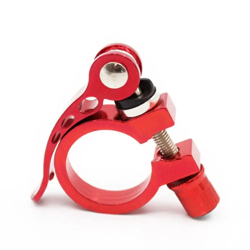 Aluminium Alloy Bike Seat Clamp 25.4/28.6/31.8/34.9mm 5 Colors Seatpost Clamp Ultralight Quick Release Bicycle Seatpost Clamps view 4