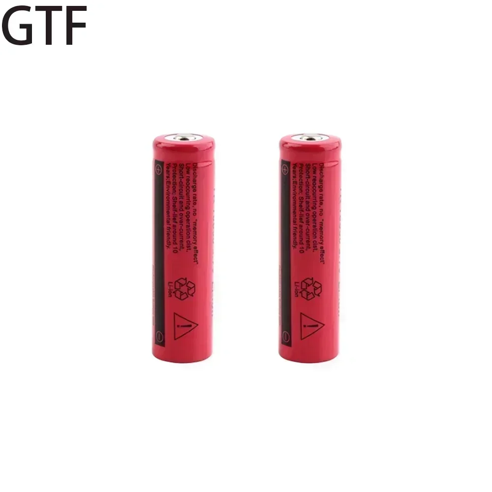 Batería recargable de litio con baterías puntiagudas, 18650, 3,7, 9900 v, 18650 mAh, novedad