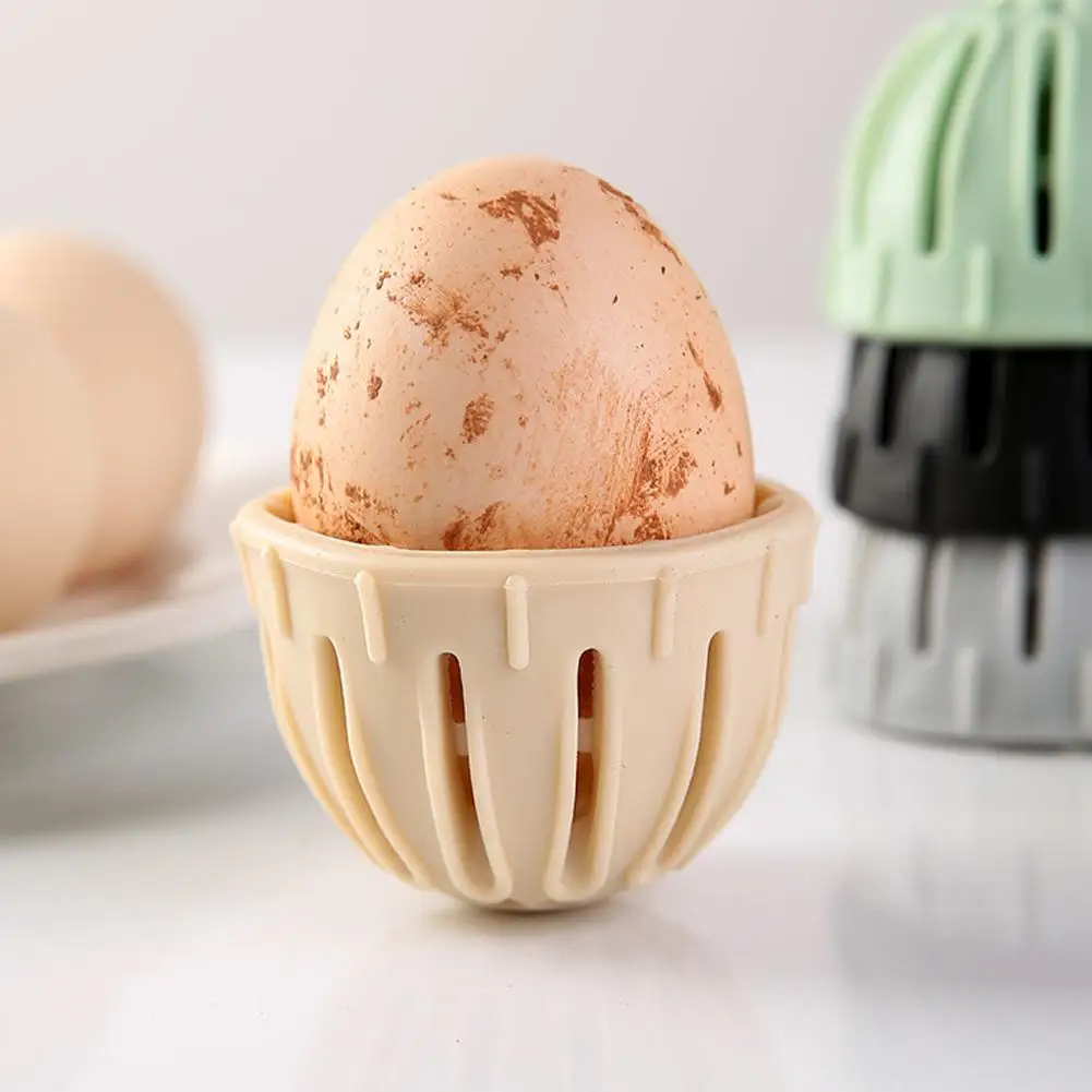 

1Pc Egg Brush Silicone Egg Cleaning Brush Duck Egg Cleaning Egg Cleaning Tool Brush P2A1