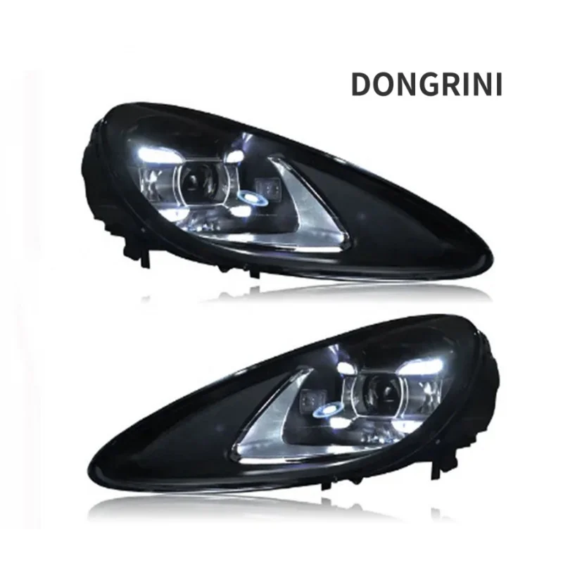 Auto Car Parts LED HEADLIGHT  for 2011-2014Porsche Cayenne headlight 958.1 Upgrade TO 9Y0 2019 STYLE