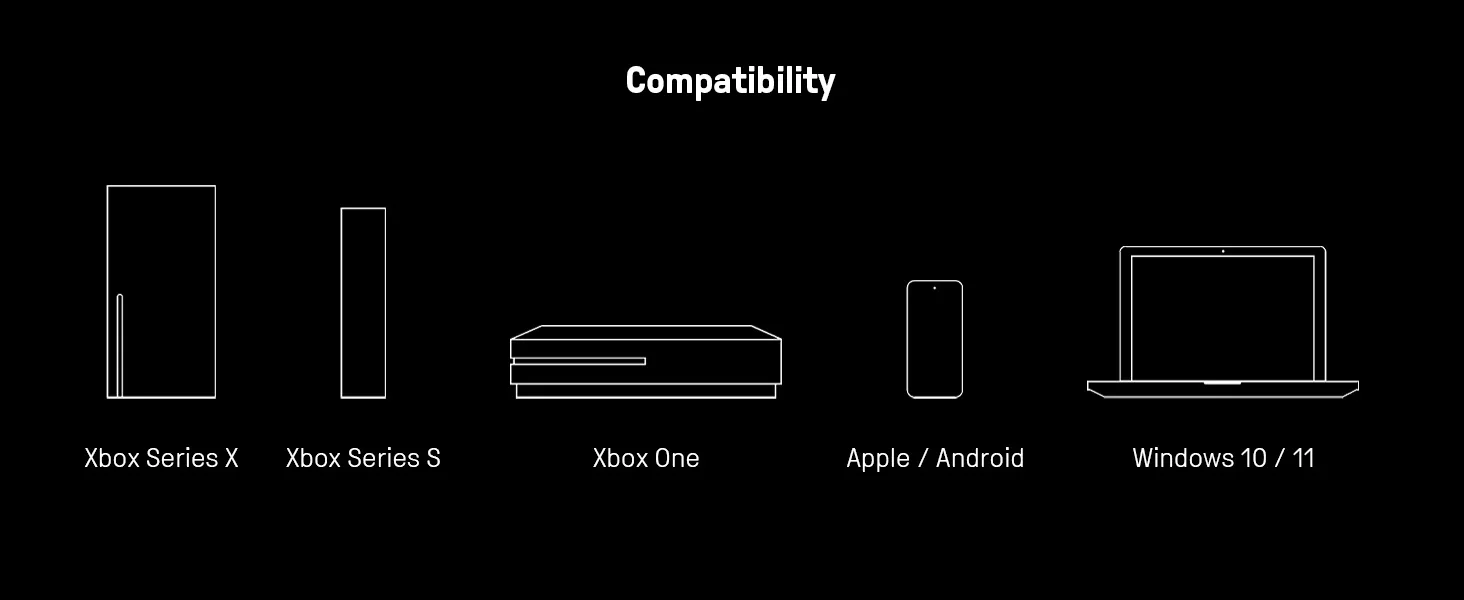 8Bitdo Ultimate 3E – kabelloser Controller für Xbox Series X/S, Xbox One, TMR-Joystick-Gamepad für Windows 10/11, Android und Apple. – Detail 2