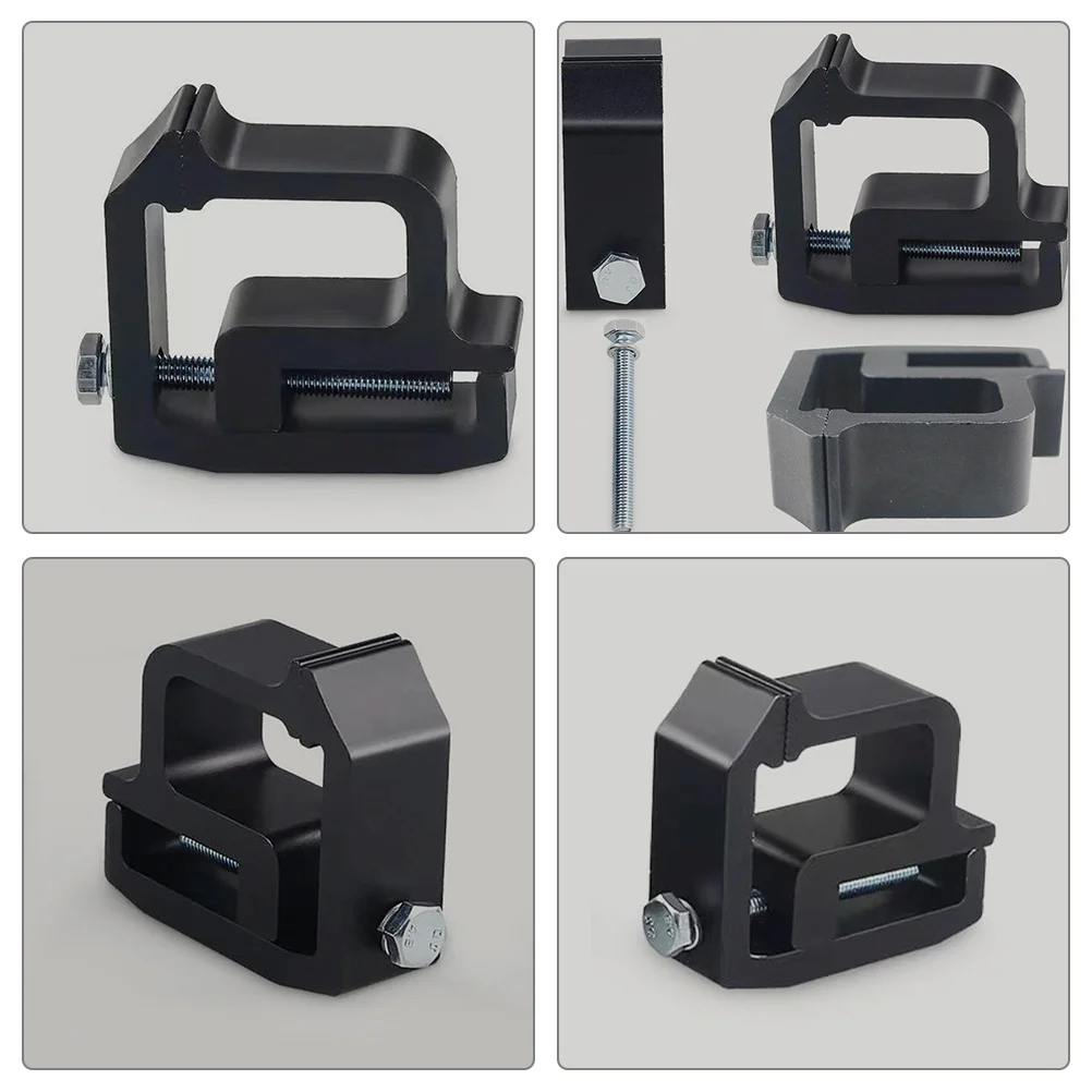 

4Pcs Truck Cap Mounting Clamp Anti Rust Deform Resistant Camper Shell Ladder Rack Supply Truck Cap Mounting Clamps