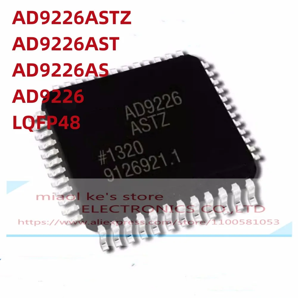 [1pcs] AD9226AST AD9226ASTZ AD9226 LQFP48 Pin 12 Bit Data Acquisition Digital Analog Chip 100% New Original AD9226AS