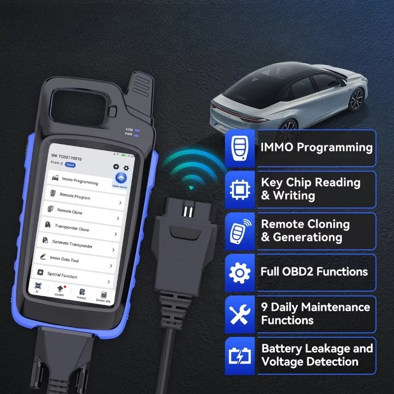 Programmer DOIP Professional CE Certified Immobilizer Matching Key Programming for All Car Key Programming Tool