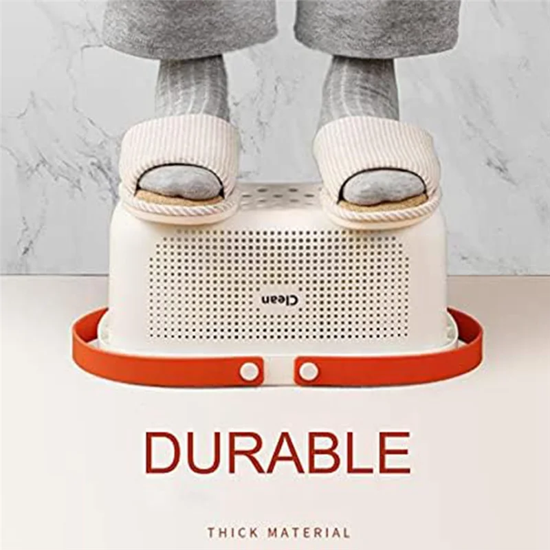 

Пластиковая корзина для хранения с ручкой, портативная сумка-органайзер для душа, корзина для ванной комнаты, кухни, общежития, спальни B, прочный