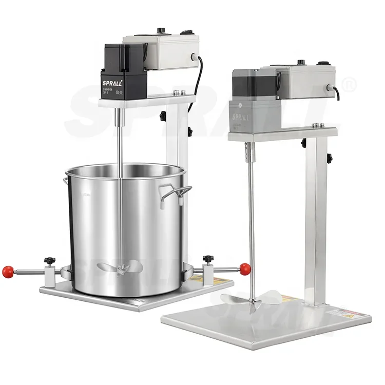 SPRALL Various Styles Blenders Manual Lifting Stirrers Electric Overhead Mixers Blender Machine Industrial Liquid Mixer