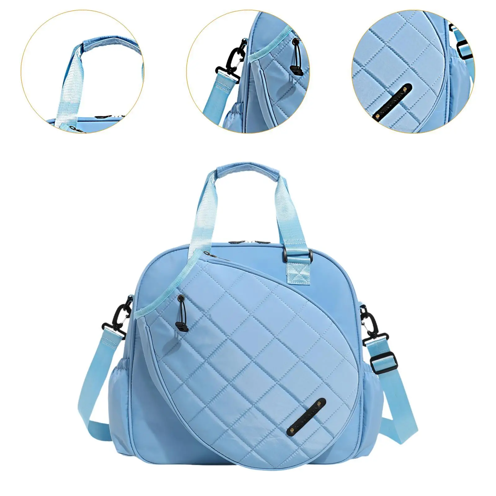 Bolsa de tênis badminton bolsa de ombro bolsa de remo de tênis para tênis ao ar livre