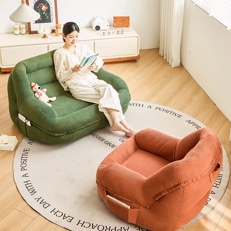 White Individual Sofa Girl Comfortable Mini Bedroom Small Sofa Nordic Corner Single Muebles Para Salas Modernos Home Furniture image 4