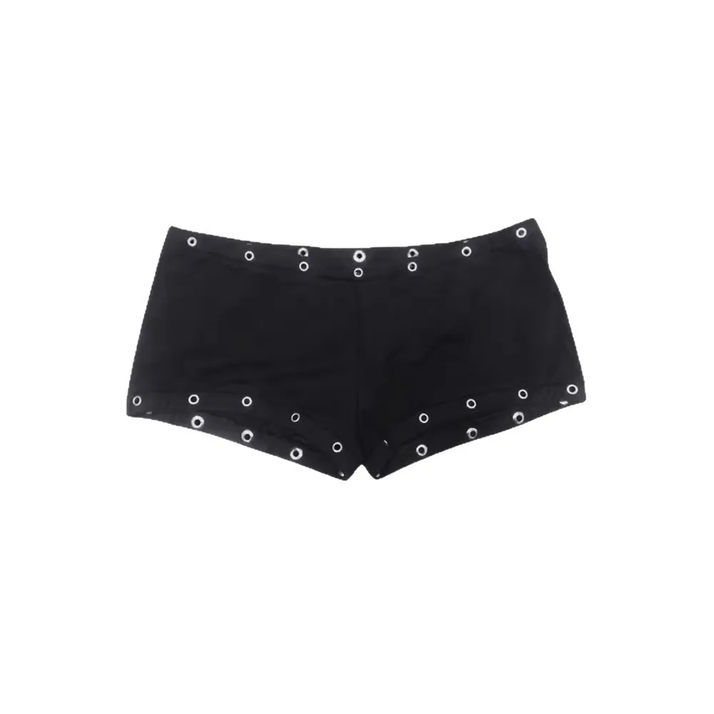 

Summer New Fashion All-Match Sexy Hot Girl Personalized Punk Slimming Shorts Ins Style
