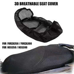 For Honda NSS350 Forza 350 NSS300 Protection Heat Insulation Nylon Fabric Saddle Seat Net Forza350 Anti-Slip Cushion Seat Cover