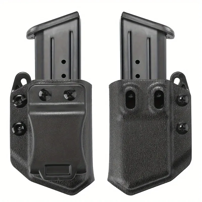 

1/2Pcs Universal Magazine Holster 9/40mm Adjustable Right&Left Magazine Pouch Tactical Waist for Glock CZ S&W SIG P365 ﻿