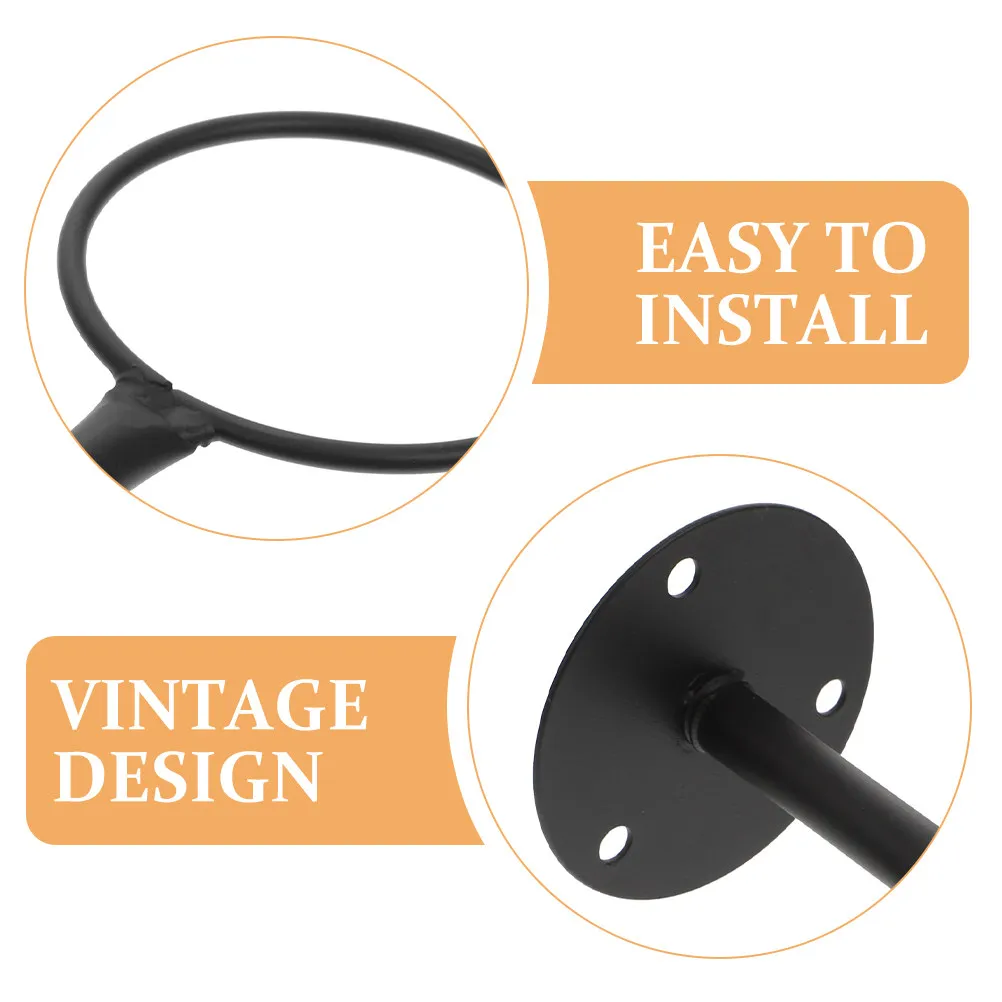 

3Pcs Wall Mounted Basketball Holder Strong Metal Ball Rack for Indoor Outdoor Sports Display Football Storage Shelf Compact