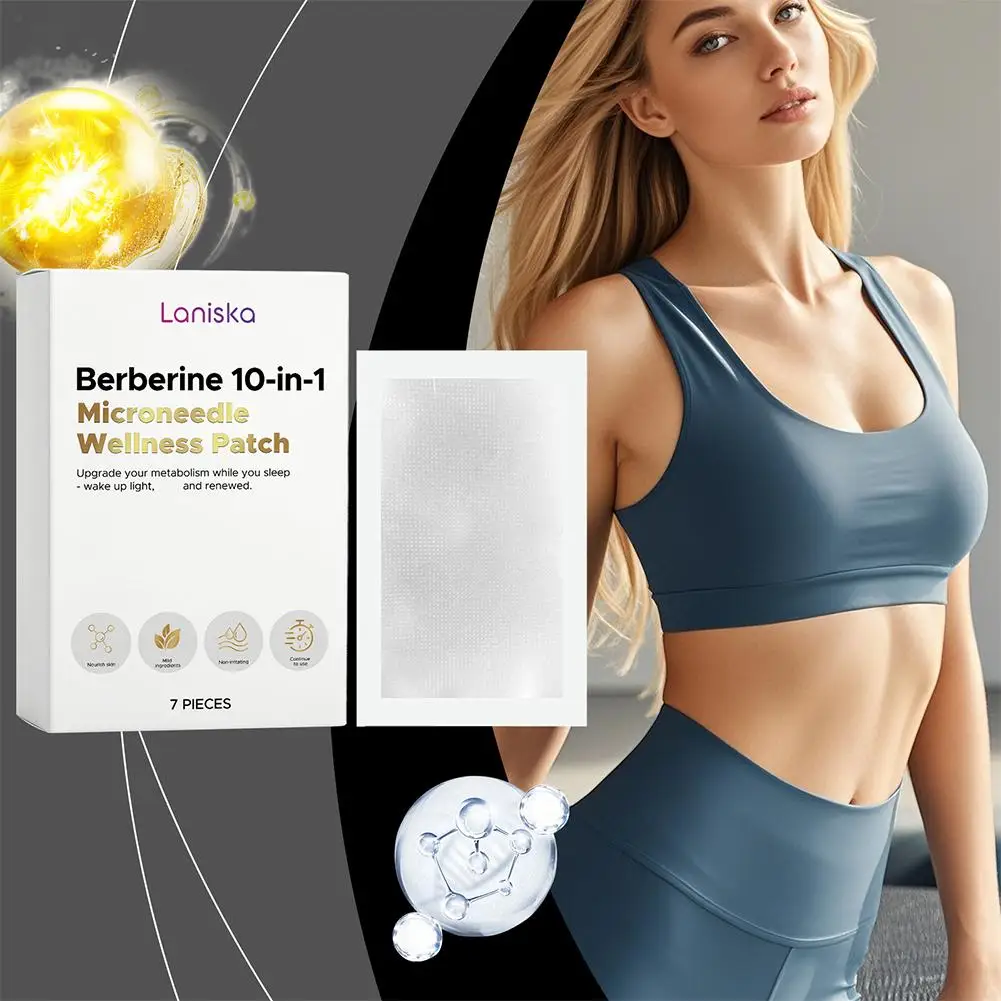 Plastic Body Care Patches Are Rich in Carnitine and Curcumin to Promote Metabolism and Tighten the Skin Body Patches