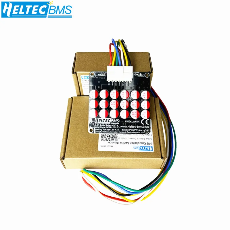 Aktywny equalizer/balanser kondensatorów Titanat LTO Heltec do akumulatorów 6S 5S 4S, audio samochodowe, Lifepo4, litowo-jonowe, Lipo, balanser grupowy