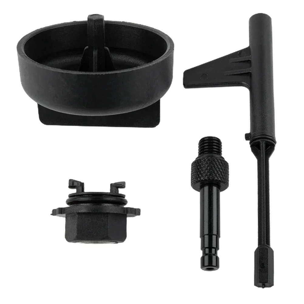 

Reliable Transmission Oil Filling Tool Set, 4pcs Joint for Mercedes 9G Tronic Gearboxes, Smooth Oil Change Experience