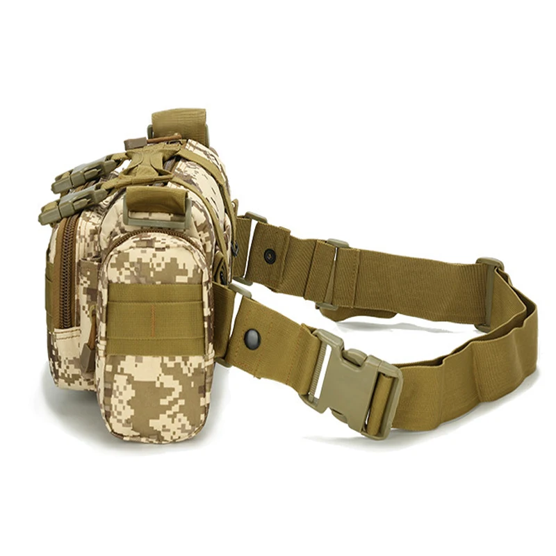 Outdoor Military Tactical Backpack Waist Pack Waist Bag Mochilas Army Molle Hunting Camping Hiking Pouch 3P Chest Shoulder Bags