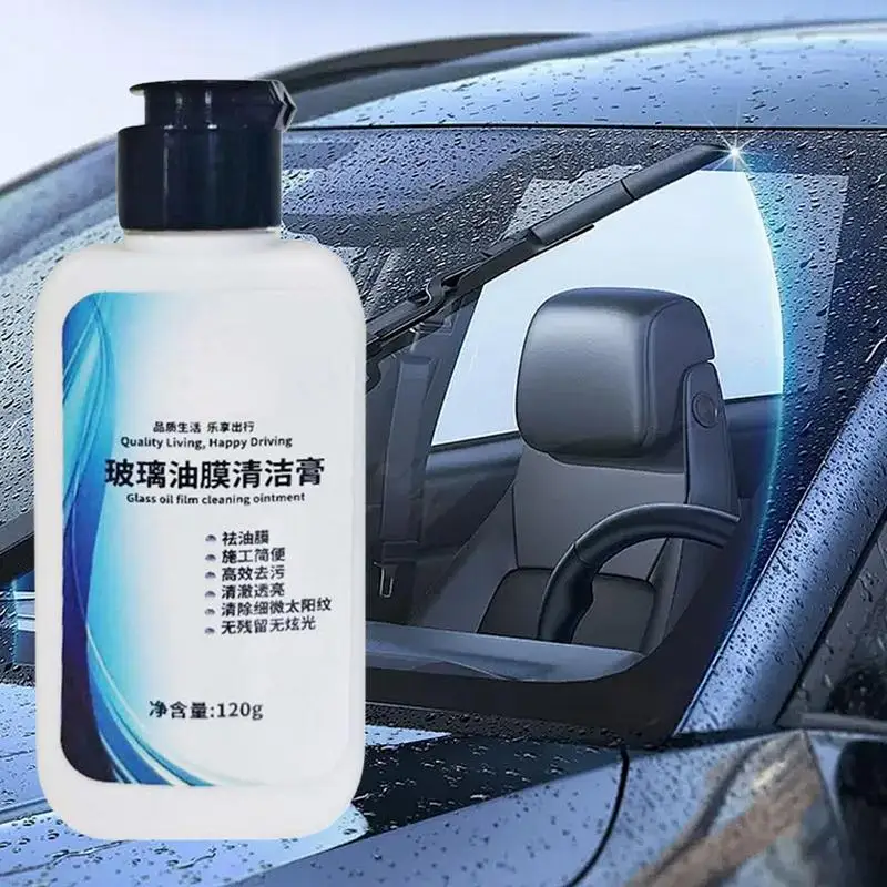 

Oil Film Cleaner For Car Cleaning Paste Glass Cleaner Car Window Cleaner Stain Remover Car Detailing Oil Film Remover Windshield