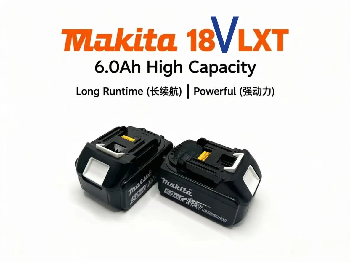 

Makita 18V LXT Lithium Battery BL1830 BL1840 BL1850 with LED Power Display for Makita 18V Cordless Drill Grinder Wrench Tools
