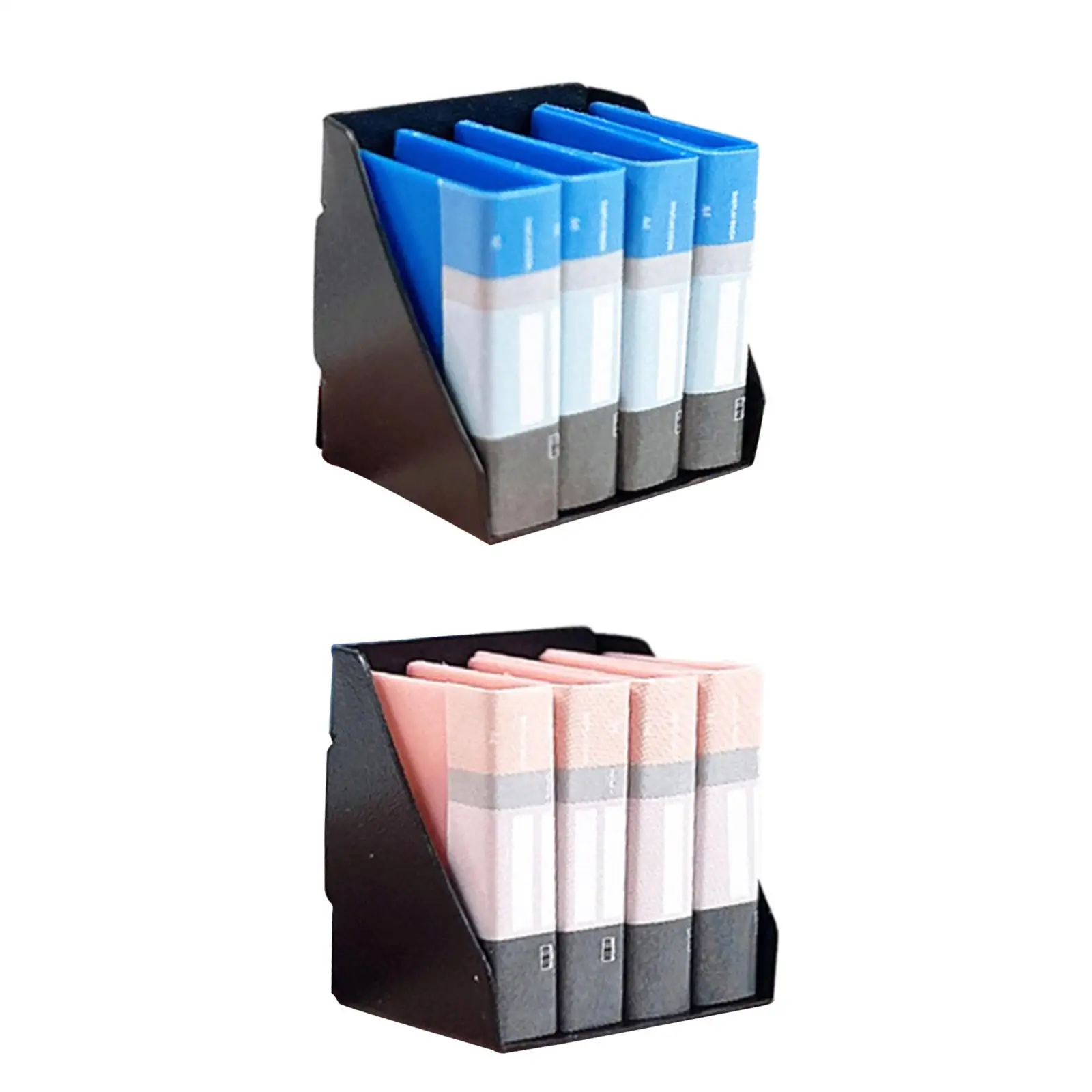 منظم ملفات بيت الدمى بمقياس 1:12، منظم مستندات صغير، ديوراما الحرفية