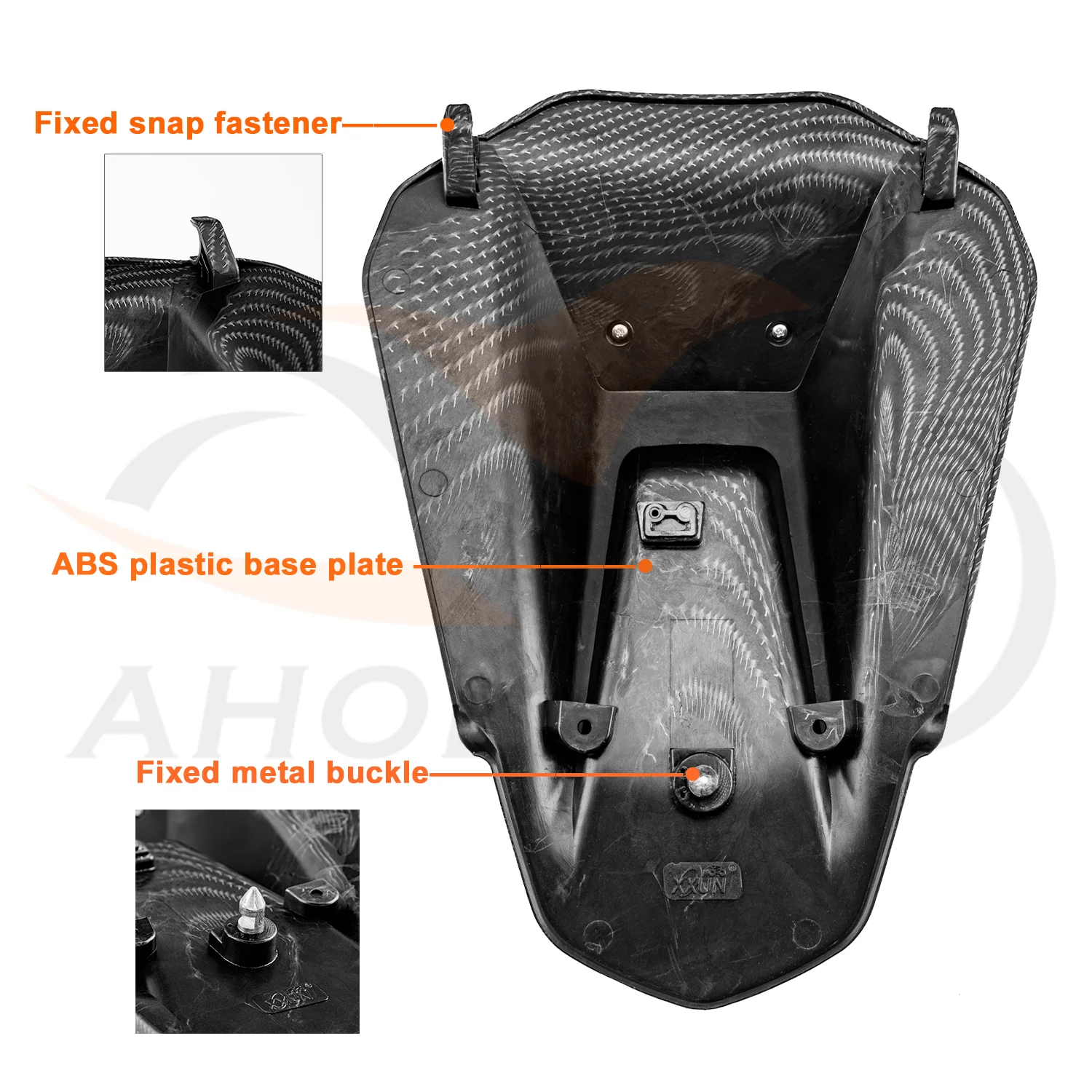 Para duke 790 890 traseiro pillion passageiro capa de assento carenagem cowl styler spoiler para ktm duke790 2018-2023 acessórios da motocicleta