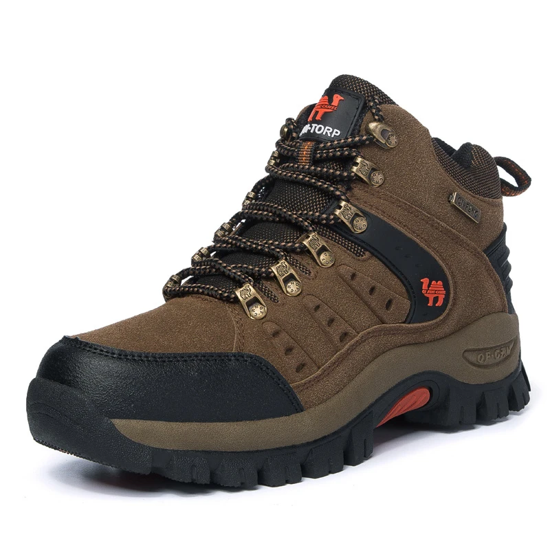 2025 Couples Outdoor Mountain Desert Climbing Shoes. Men Women Ankle Hiking Boots, Plus Size Fashion Classic Trekking Footwear