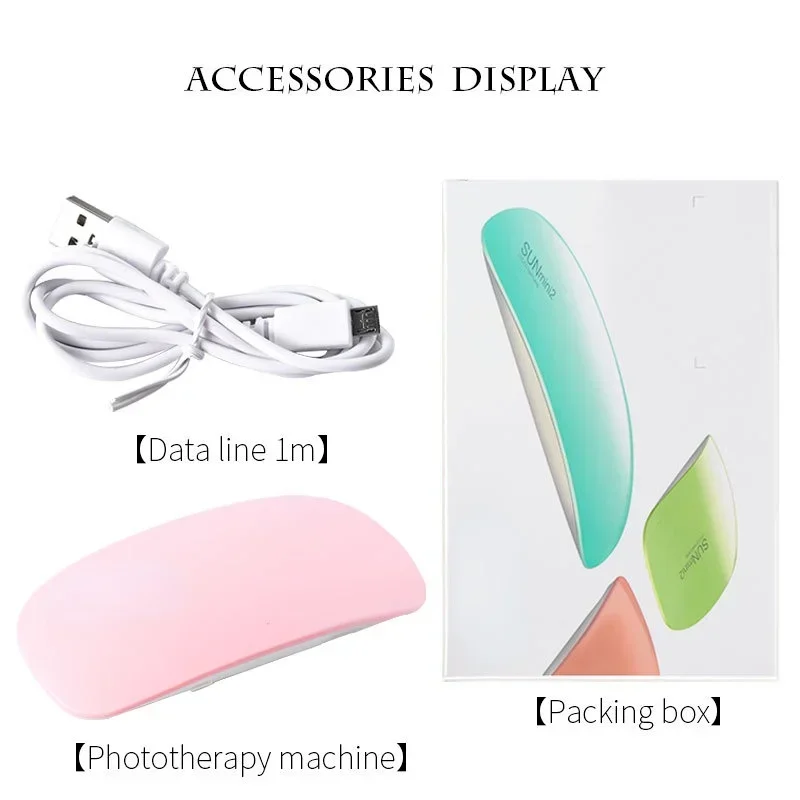 6W UV droog licht nagellak / pedicure gellak