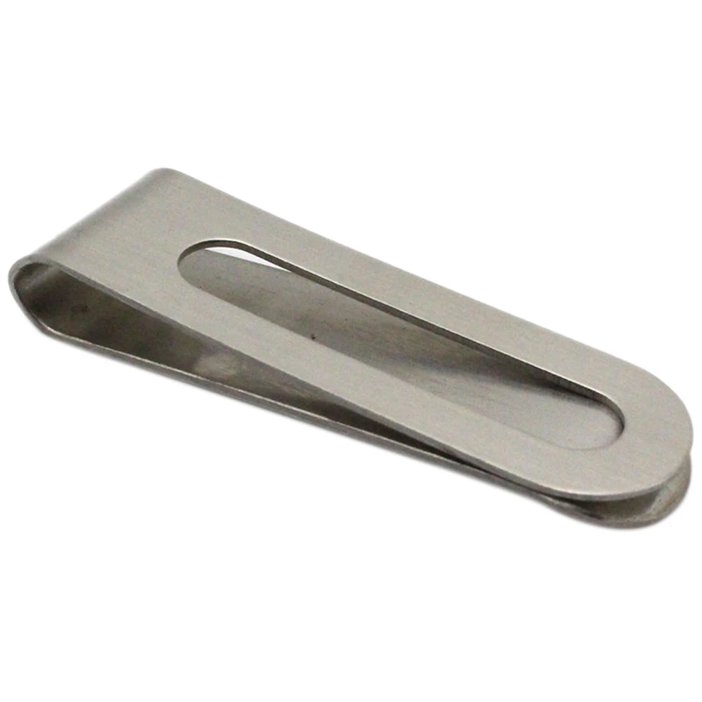 1PCS Vintage Solid Brass Money Clip Wallet Thickness Metal Men Cash Bill Clamp Holder ID Credit Card Folder For Male Mini Purse