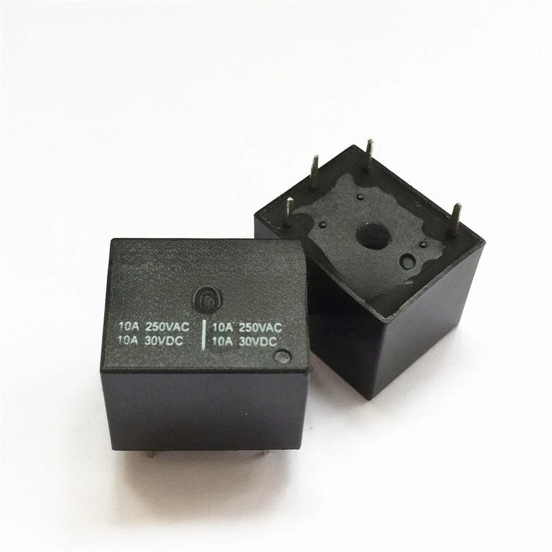 10PCS HK3FF-SHG Power Relay 5 Pin 10A 5V 12V 24V DC Replacement Component Universal SRD 3FF Relay