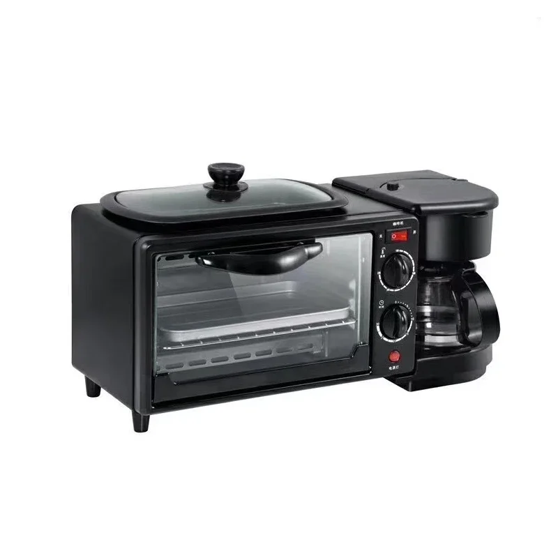 Machine à petit-déjeuner domestique multifonction, grille-pain automatique, machine à omelette à café, cuisine, 110V, 220V