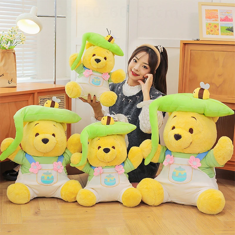 

Kawaii Plush Toy Winnie Stuffed Doll for Kids Birthday Xmas Gift Winnie the Pooh Summer Bee Forest Series Arcade Stuffed Animal