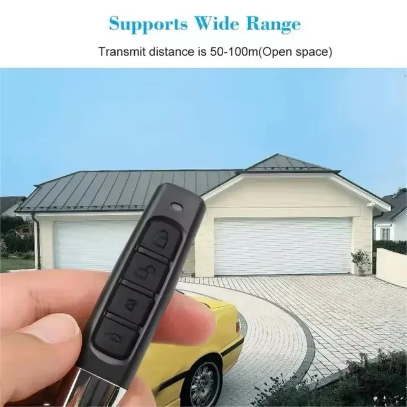 433MHz 4-point transmitter electric garage door opening remote control copier automatic remote control clone