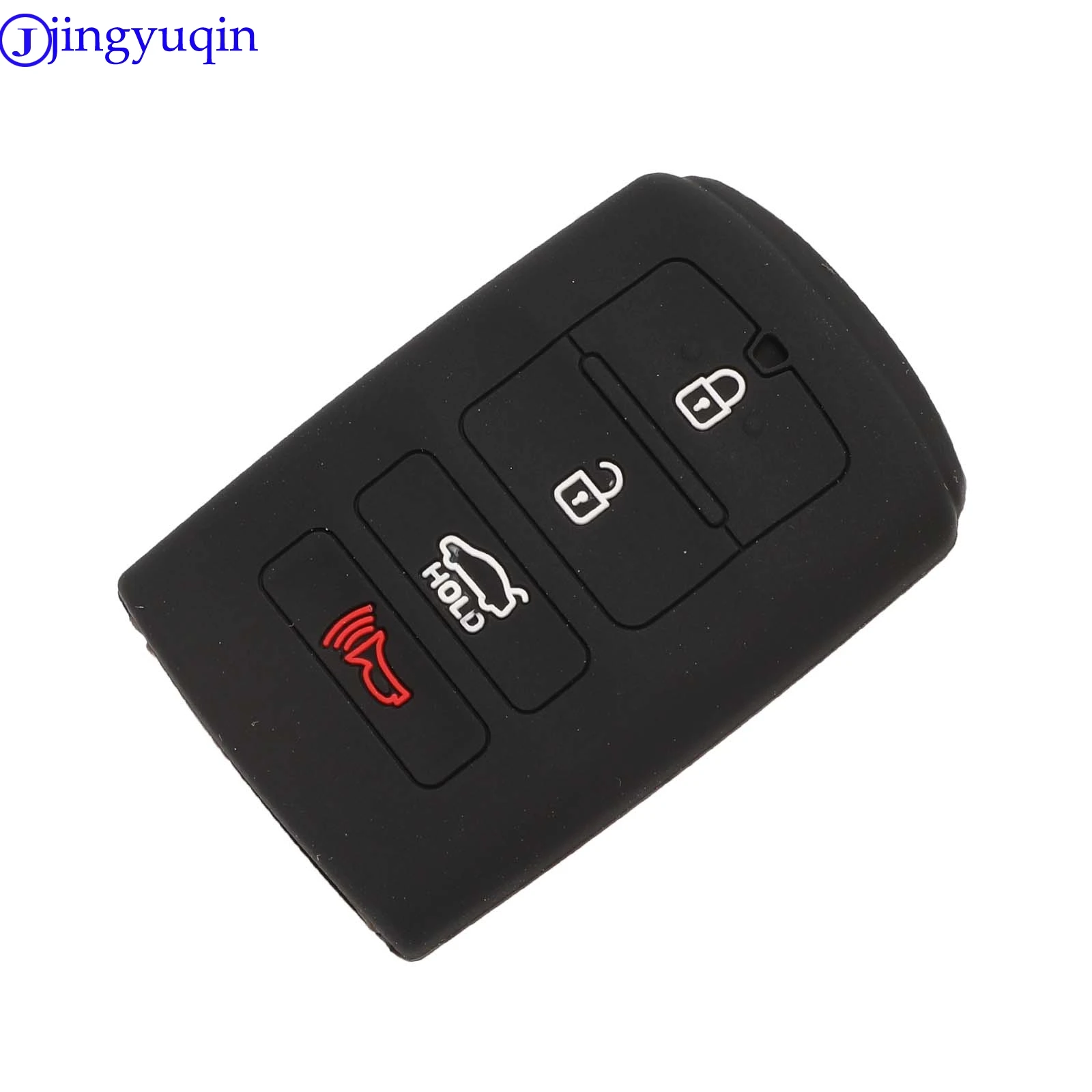 jingyuqin Remote 4B Car Key Case Silicone For Kia Sorento K900 New K7 Cadenza 2017 2018 2019 Holder Styling Smart