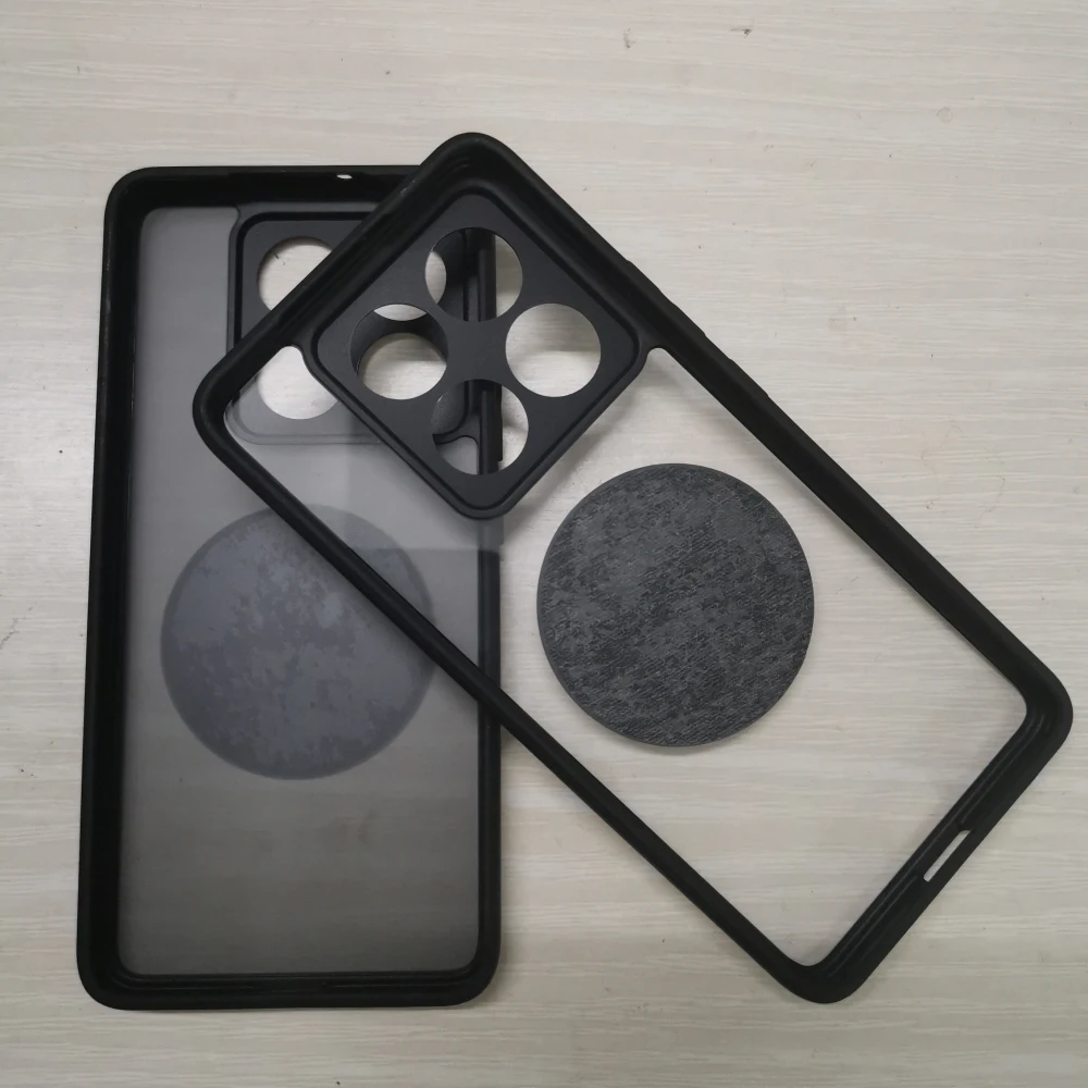 Xiaomi Mi 15T Pro用ケース ハードPC 透明 マグネット式 保護バックカバーケース Xiaomi Mi 15T Pro用スマホシェル