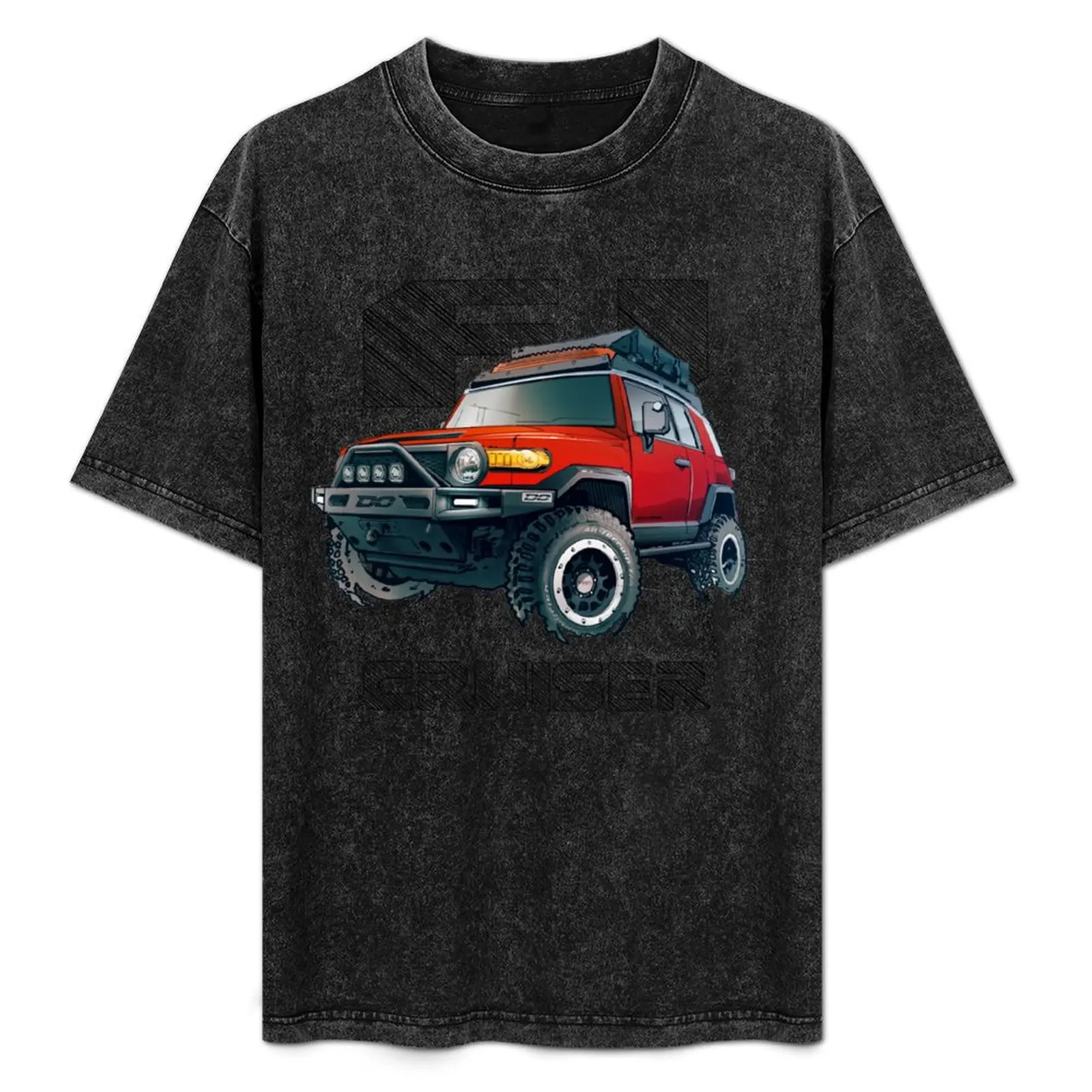 

FJ Cruiser (XJ10) - Radiant Red T-Shirt blue archive shirts graphic tees plain white t shirts men