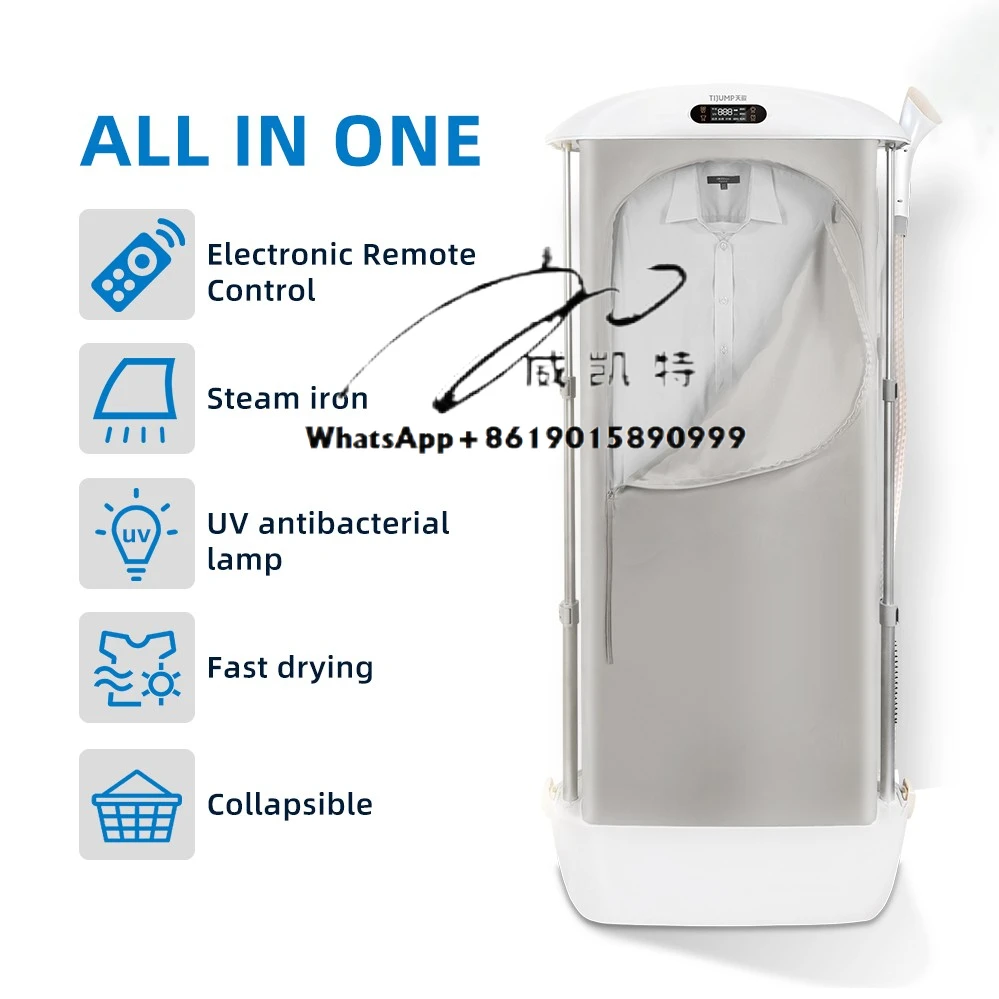 Low Price Household Smart Portable Folding Clothes t Shirt Garment Steam Laundry Automatic Ironing Machine