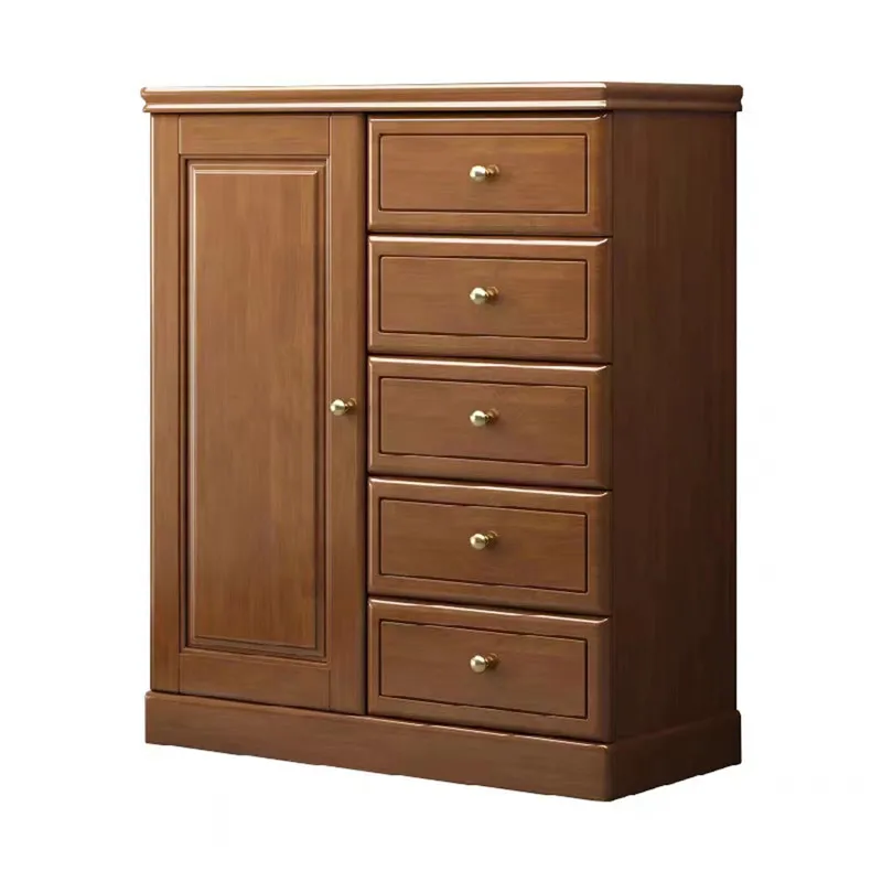 

Bedroom home storage cabinet chest cabinet simple living room Chinese drawer cabinet multi functional locker