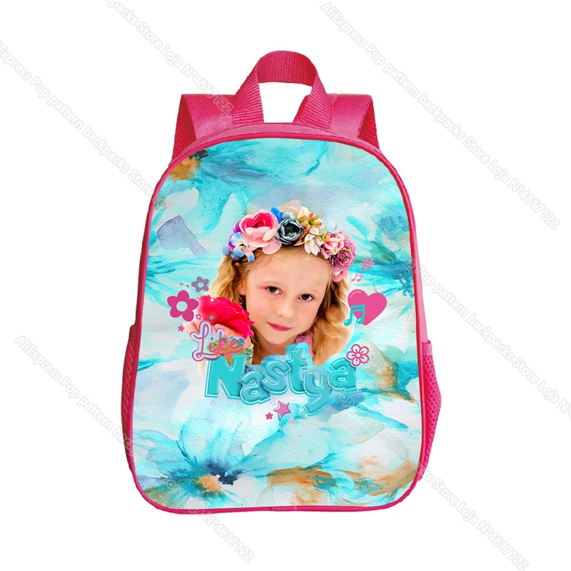 Like Nastya Backpacks Girls Primary School Bag Nursery Toddler Knapsack Kids Waterproof Bag Daily Children's Backpack