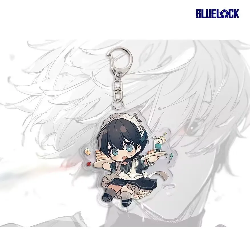 Costume da cameriera portachiavi "Blue Prison". Ciondolo "Jieshi Yifeng Lehui Qianqie Leopard Horse".