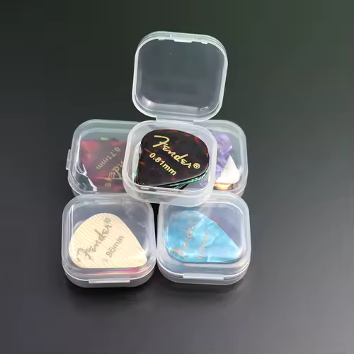 20&50&100 Pcs Acoustic Electric Guitar Picks Plectrum Celluloid Guitar Picks Accessories with Box Thickness 0.46mm-0.96mm - Image 5